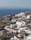 Santorini village