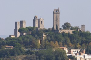 The towers of San Gimignano in Tuscany