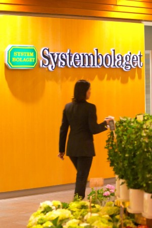 The Systembolaget alcohol shop