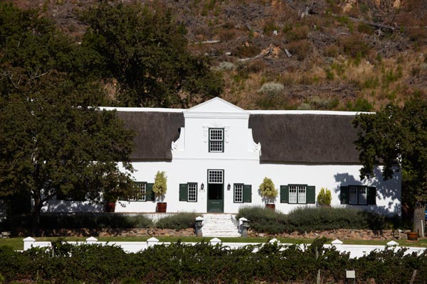 Rickety Bridge winery in Franschhoek