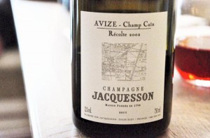 Champagne Jacquesson Avize Champ Cain