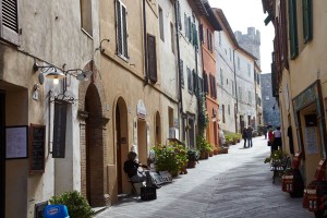 a street in montalcino