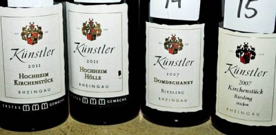 A selection of Weingut Kunstler wines