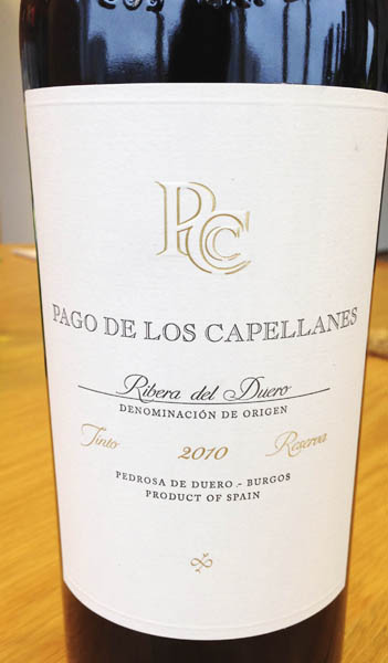 Pago de los Capellanes, Ribera del Duero 2010