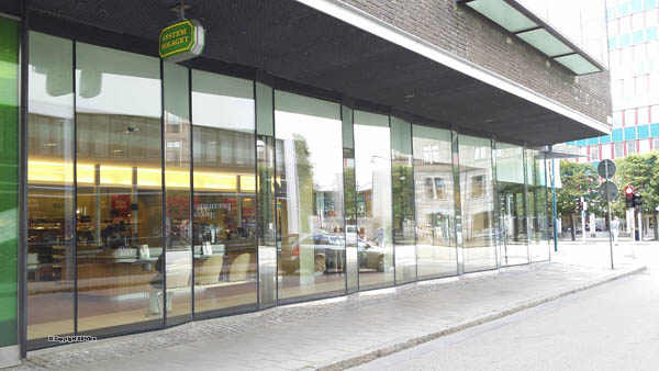 A Systembolaget alcohol shop in Sweden