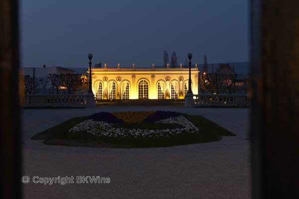 The orangerie at Moet & Chandon in Epernay