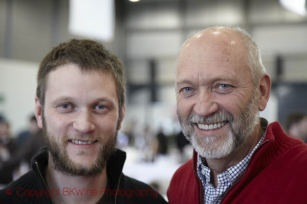 Marc Kreydenweiss and one of his sons, Alsace and Rhone