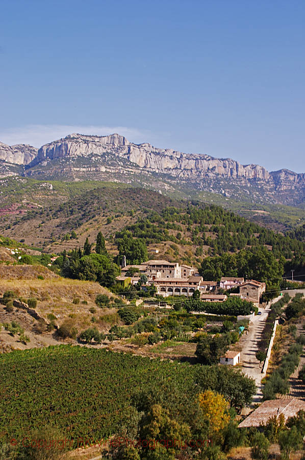 Scala Dei village and monastery, Priorato, Catalonia, Spain