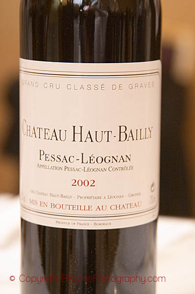 Chateau Haut Bailly, Pessac Leognan, Graves