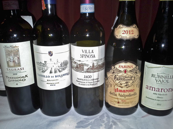 Gambero Rossi tasting