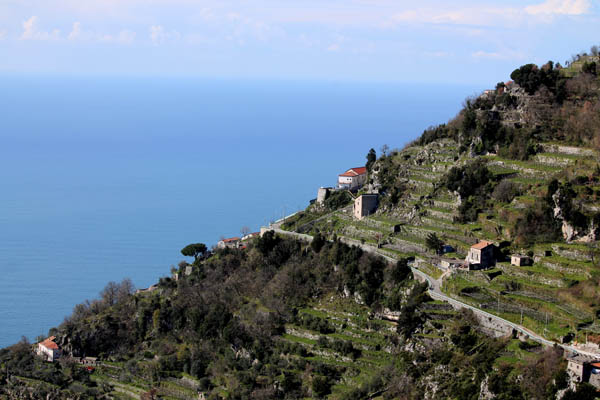 The Amalfi Coast in Campania