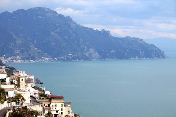 The Amalfi Coast in Campania