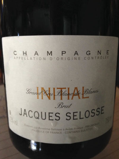 Champagne Jacques Selosse Initial