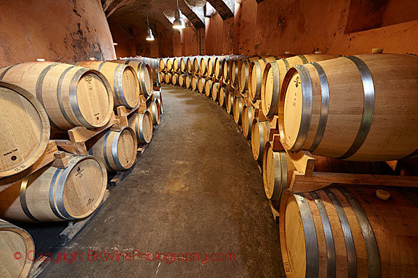 The Alfieri wine cellar in Piedmont