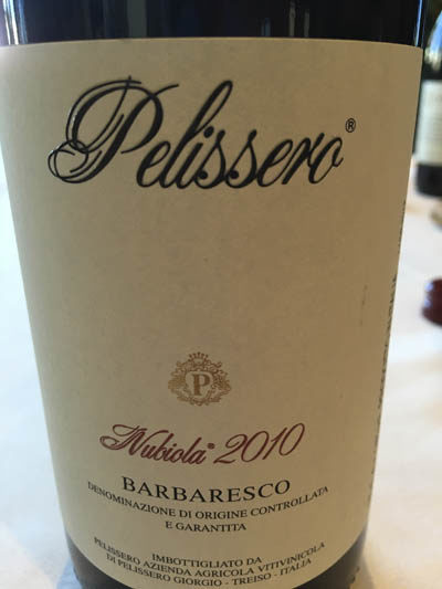 Pelissero Nubiola Barbaresco