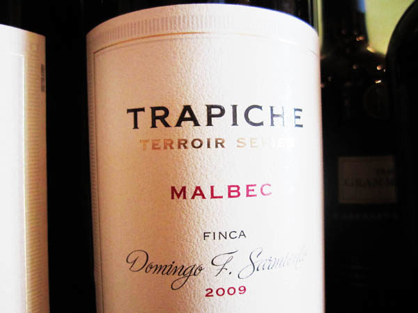 Trapiche Terroir Malbec Domingo F Sarmiento