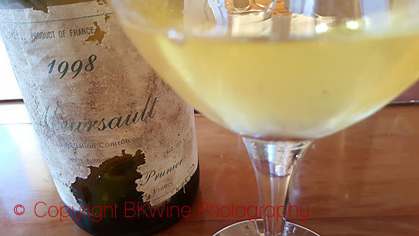 Meursault 1998, Domaine Vincent Prunier