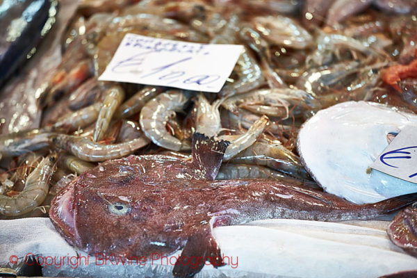 On the fish market, Catania, Sicily