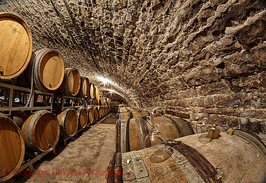 Some winemakers in Champagne vinify in oak barrels