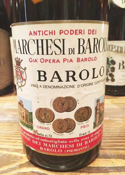 Marchesi di Barolo 1970