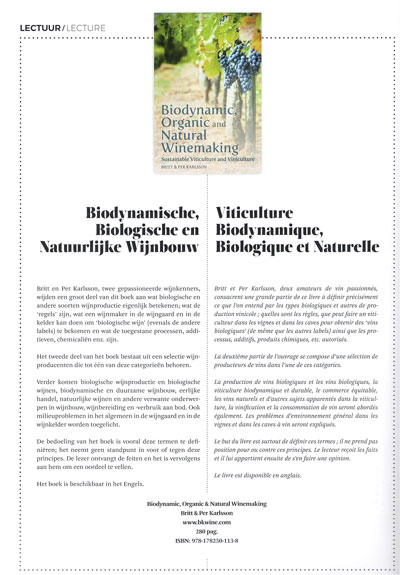 Cook Magazine review of Biodynamic, Organic, and Natural Winemaking