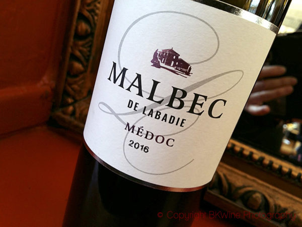 A 100% Malbec from Bordeaux, from Chateau de Labadie