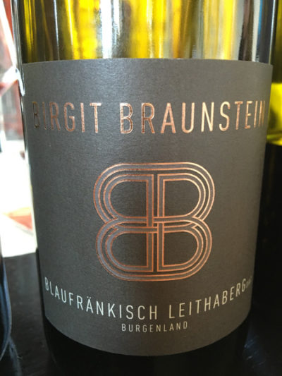 Birigit Braunstein Blaufrankisch Leithaberg, Burgenland