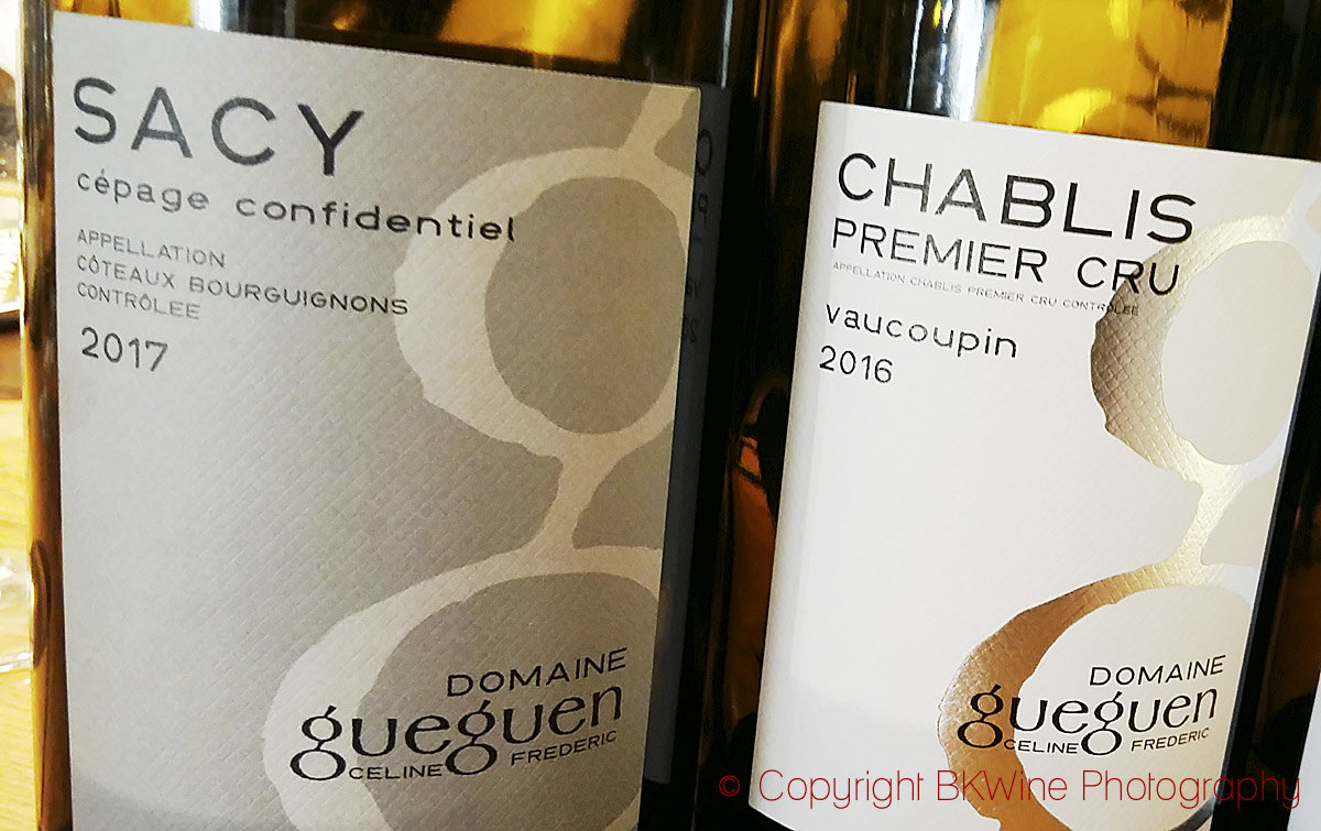 Domaine Gueguen Sacy and Chablis premier cru