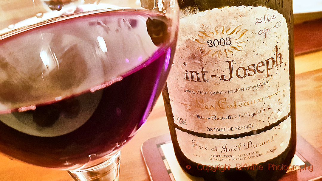 Saint Joseph 2003, Domaine Eric et Joël Durand, North Rhone Valley