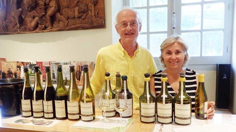 Alain and Anne de Laguiche, Chateau d'Arlay, Jura, copyright SO Johansson