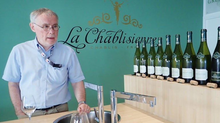 Hervé Tucki at La Chablisienne, Chablis