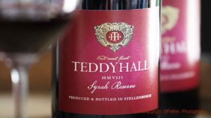 Teddy Hall Syrah Reserve, South Africa