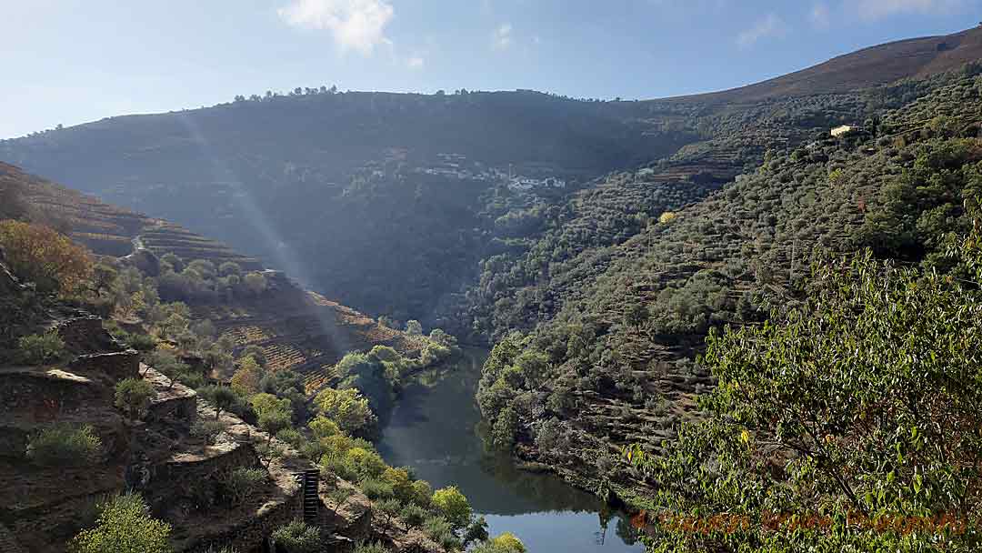 The spectacular view from Quinta do Panascal in the Douro