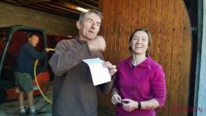 Philippe and Virginie Bernard at Domaine Clos Saint Louis, Fixin, Burgundy