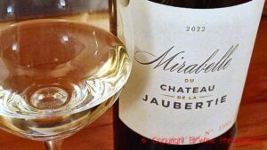 Mirabelle du Château de la Joubertie 2022, Bergerac Blanc Sec