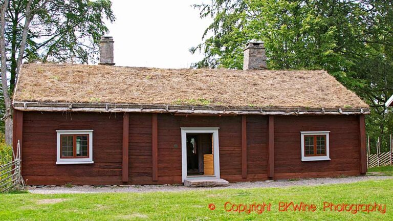 An old farm house in Sweden, where Linnaeus was born