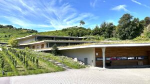 The winery at Weingut Franz Keller, Baden, Germany