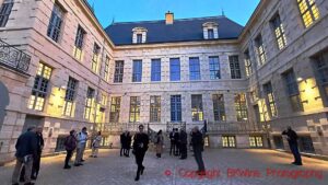 The OIV (International Organisation of Vine and Wine) headquarters in Dijon, Hôtel Bouchu d'Esterno